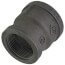 1-1/2" x 1-1/4" Black Reducing Coupling
