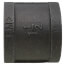 1-1/2" Black Coupling