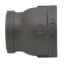 2" x 1-1/2" Black Reducing Coupling