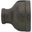 2-1/2" x 1" Black Reducing Coupling
