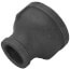 2-1/2" x 1-1/4" Black Reducing Coupling