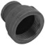 2-1/2" x 1-1/2" Black Reducing Coupling