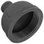 3" x 3/4" Black Reducing Coupling