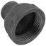 3" x 1-1/2" Black Reducing Coupling