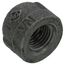 1/4" Black Cap