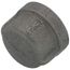 3/8" Black Cap