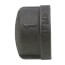 1" Black Cap