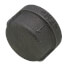1" Black Cap