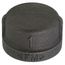 1" Black Cap