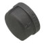 1-1/4" Black Cap