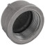 1-1/2" Black Cap