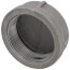3" Black Cap