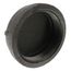 4" Black Cap