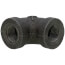 1/8" Black 90° Elbow