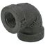 1/8" Black 90-Degree Elbow