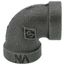 1/8" Black 90-Degree Elbow