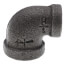 1/4" x 1/8" Black 90° Reducing Elbow