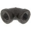 1/4" Black 90° Elbow
