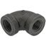 1/4" Black 90-Degree Elbow
