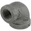 3/8" x 1/4" Black 90-Degree Reducing Elbow