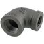 3/8" x 1/4" Black 90-Degree Reducing Elbow