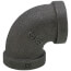 3/8" Black 90-Degree Elbow