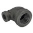 1/2" x 1/8" Black 90-Degree Reducing Elbow