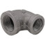1/2" x 3/8" Black 90-Degree Reducing Elbow