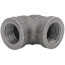 1/2" Black 90-Degree Elbow