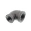 3/4" x 1/2" Black 90° Reducing Elbow