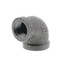 3/4" x 1/2" Black 90° Reducing Elbow