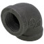 3/4" Black 90-Degree Elbow