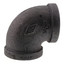 1" Black 90° Elbow