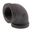 1" Black 90° Elbow