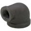 1-1/2" x 3/4" Black 90-Degree Reducing Elbow
