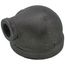 2" x 1/2" Black 90-Degree Reducing Elbow
