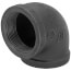 2-1/2" Black 90-Degree Elbow