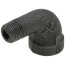 1/8" Black 90° Street Elbow