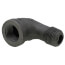 3/8" Black 90-Degree Street Elbow
