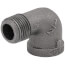 1/2" Black 90-Degree Street Elbow