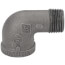 3/4" Black 90-Degree Street Elbow