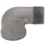1" Black 90-Degree Street Elbow