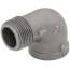 1" Black 90-Degree Street Elbow
