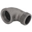 2" Black 90-Degree Street Elbow