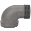 2" Black 90-Degree Street Elbow