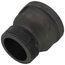 2" Black Extension Piece