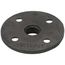 3/8" Black Floor Flange