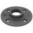 1" Black Floor Flange