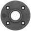 1" Black Floor Flange