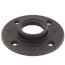 1-1/4" Black Floor Flange